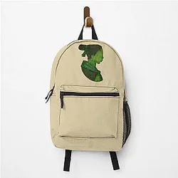 Watercolor Silhouette Mulan Backpack