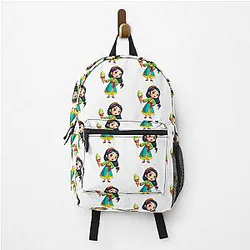 Mulan Eating an Ice Cream Cone Backpack