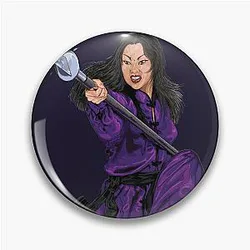 Mulan in Purple Pin