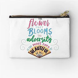 Mulan: the flower that blooms Zipper Pouch