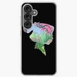 Watercolor Silhouette Mulan Garden Classic Samsung Galaxy Soft Case