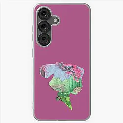 Watercolor silhouette mulan garden Samsung Galaxy soft case