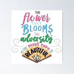 Mulan the Flower That Blooms Poster