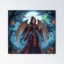 Mulan as a demon Poster