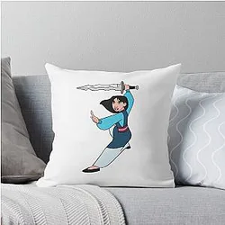 Mulan Throw Pillow