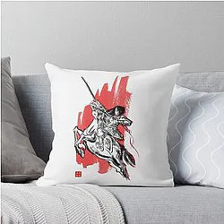 Mulan Throw Pillow