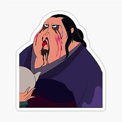 FA Mulan 2 Sticker