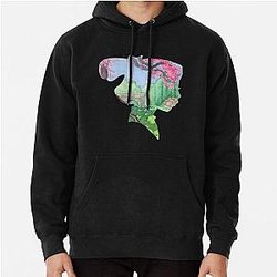 Watercolor Silhouette Mulan Garden Classic Hoodie