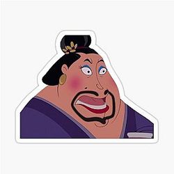 Fah Mulan Sticker