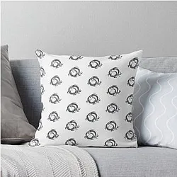 Circle Dragon Mulan Inspired Icon Throw Pillow