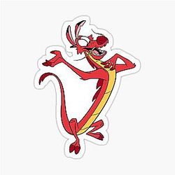 Mushu Mulan Sticker