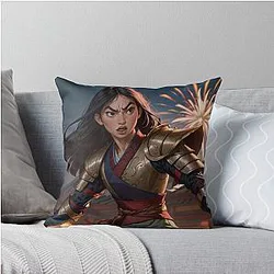 Mulan Throw Pillow