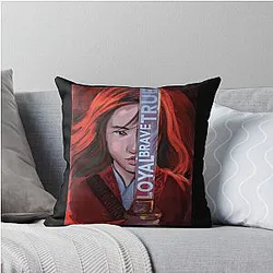 Mulan Throw Pillow
