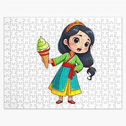 Mulan Ice Cream Cone Jigsaw Puzzle