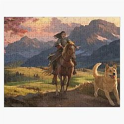 Mulan Ancient Chinese Women Wall Art Puzzle