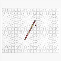 Red Gold Mulan Sword Puzzle