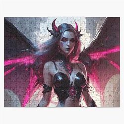 Cyberpunk Angel Mica Mulan Jigsaw Puzzle