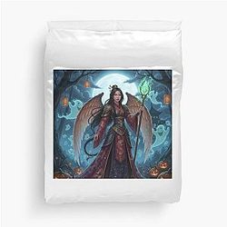 Mulan as a Demon Duvet Cover