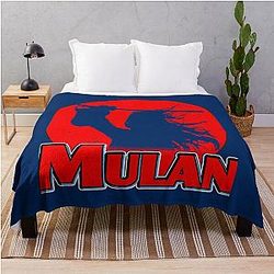 Mulan Shirts Throw Blanket