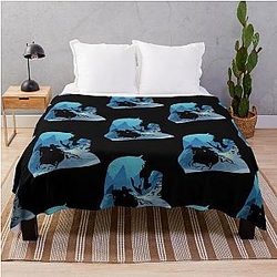 Mulan Khan Throw Blanket