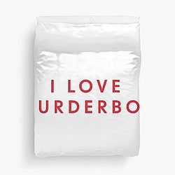 I love Murderbot Duvet Cover