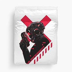 Murderbot Red Duvet Cover