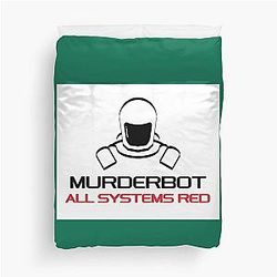 Murderbot Duvet Cover