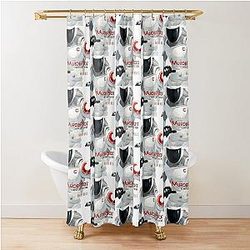 Murderbot Shower Curtain