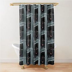 Murderbot Shower Curtain