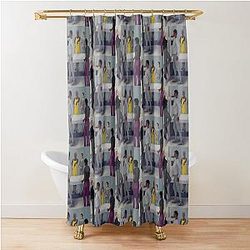 Murderbot Shower Curtain