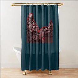 Murderbot Art Shower Curtain