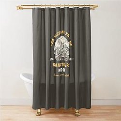 Murderbot Diaries The Rise of Sanctuary Moon Shower Curtain