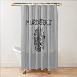 Murderbot Shower Curtain