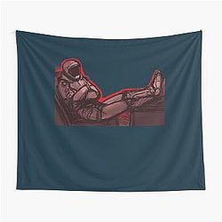 Murderbot Fun Art Tapestry