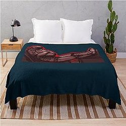 Murderbot art Throw Blanket