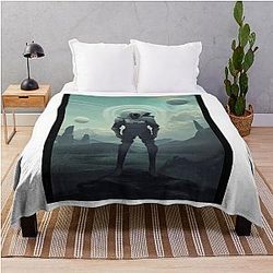 Murderbot Throw Blanket