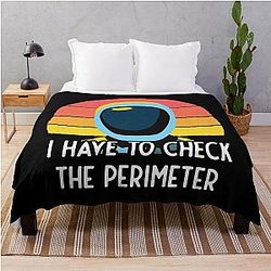 Murderbot Needs to Check the Perimeter Blanket