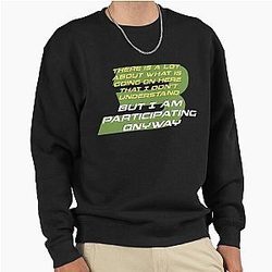 Murderbot Participating Pullover Sweatshirt