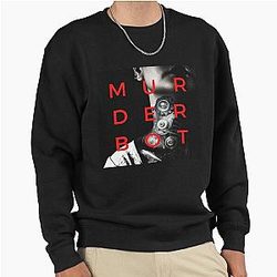 Murderbot is Love Pullover Sweatshirt