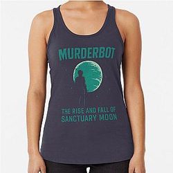 Murderbot Diaries - Martha Wells Racerback Tank Top