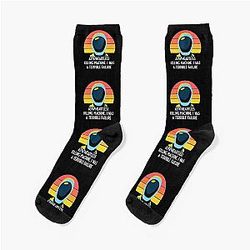 Murderbot Diaries SecUnit is a Failure as a Killing Machine Socks