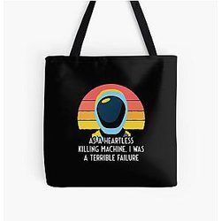 Murderbot Diaries SecUnit Is a Failure All Over Print Tote Bag