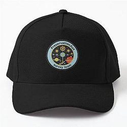 Preservation Murderbot embroidered badge all systems red v.2 Baseball Cap