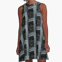 Murderbot A Line Dress
