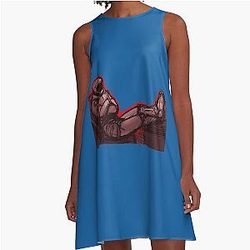 Murderbot Art A-Line Dress