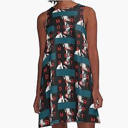 Murderbot Is A-Line Dress