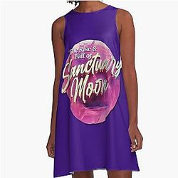Murderbot - The Rise of Sanctuary Moon A-Line Dress