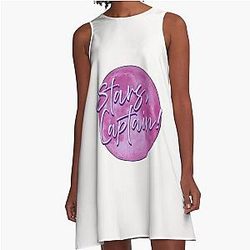Captain Sanctuary Murderbot A-Line Dress