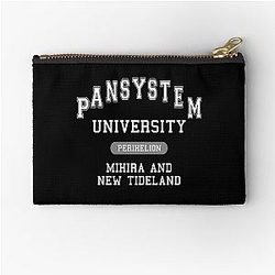 Murderbot 
Pansystem University of Mihra 
New Tidelands Perihelion College 
Zipper Pouch