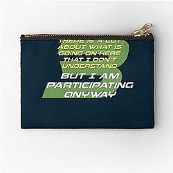  Murderbot Diaries Participating in Anyway Zipper Pouch
